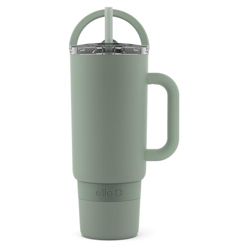 40oz Vacuum Insulated Stainless Steel Tumbler with Straw R62306
