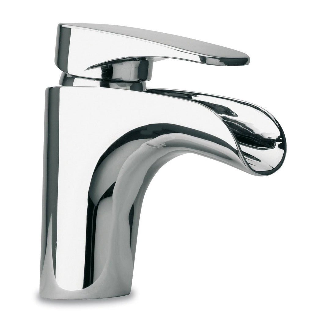 Single Lever Handle Lavatory Faucet Brushed Nickel Y678992