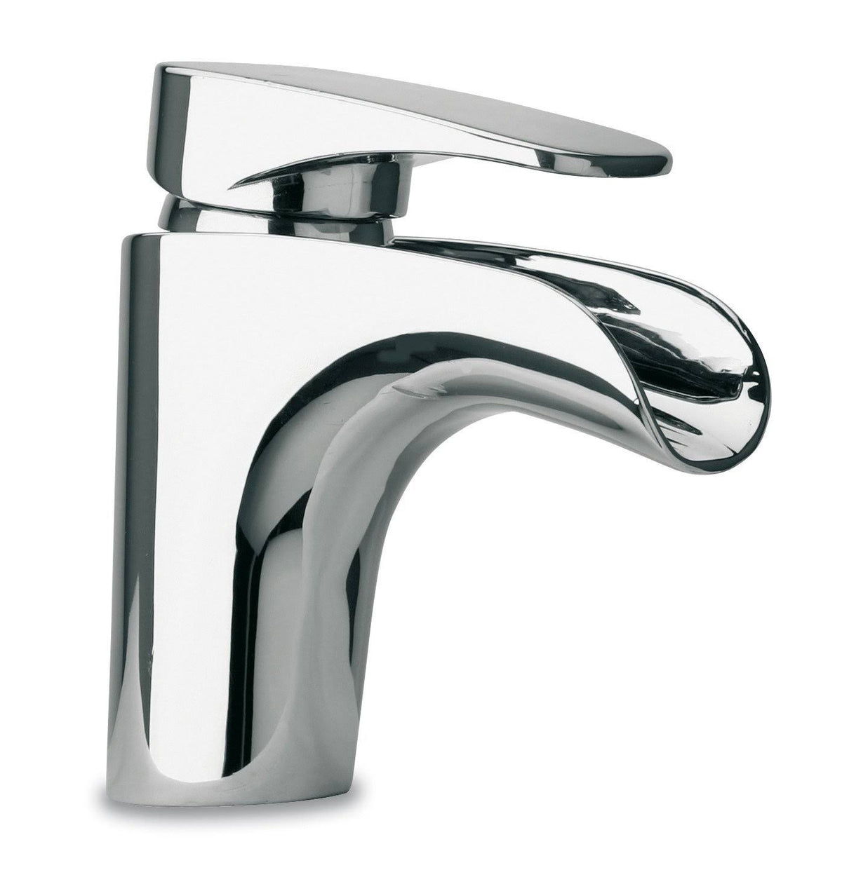 Single Lever Handle Lavatory Faucet Brushed Nickel Y678992