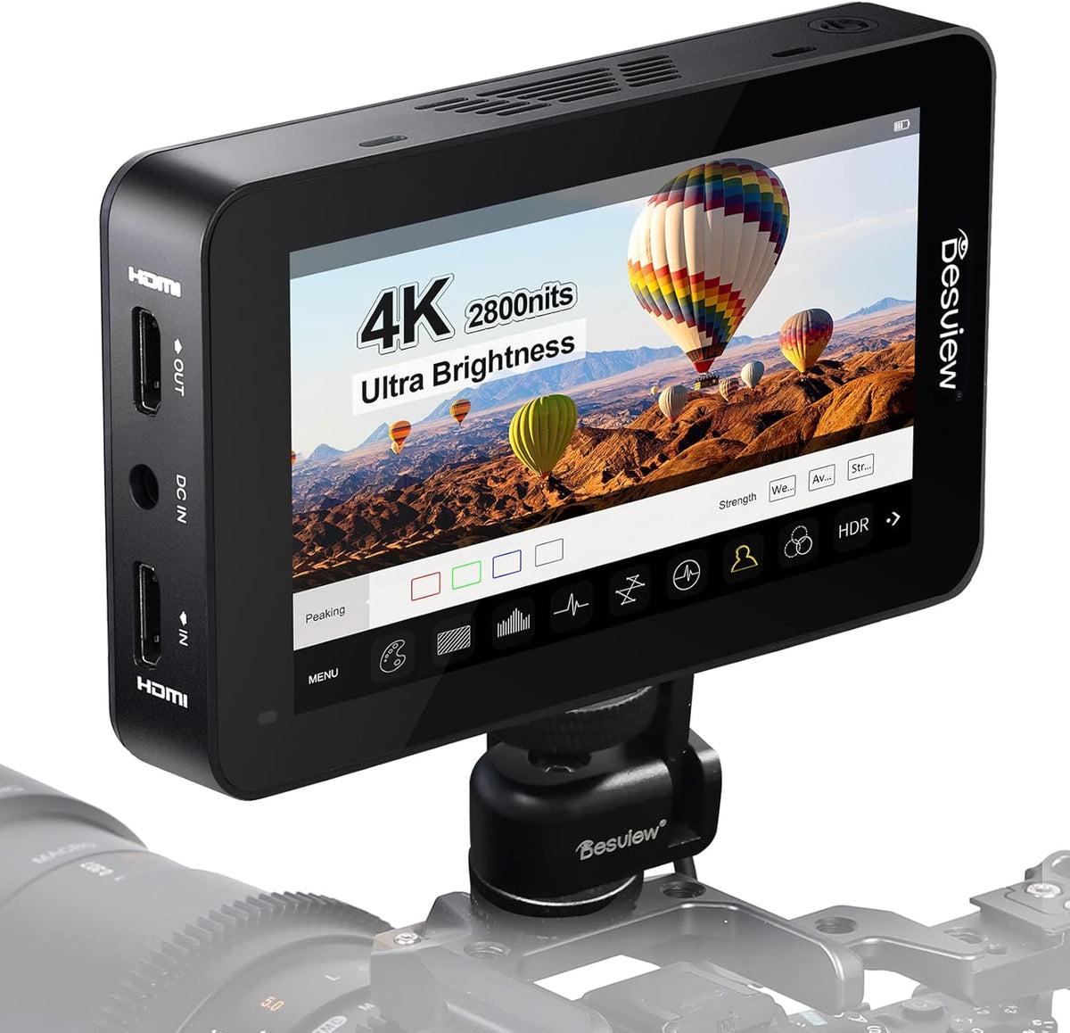 5.5 inch Touch Screen Camera Monitor 1920x1080 IPS 4K P25496