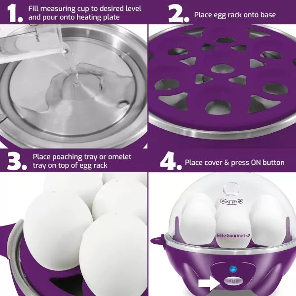 Electric 7 Egg Capacity Cooker E6993