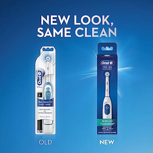 White Battery Powered Electric Toothbrush R514302