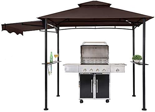 8x5 Grill Gazebo with 2 LED Lights D296857