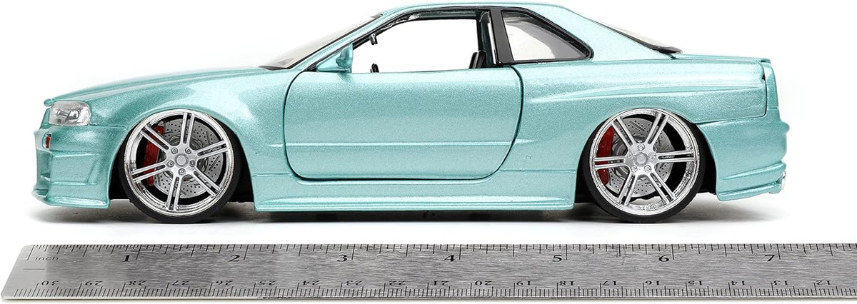 1:24 Blue Green Die-cast Car B145041