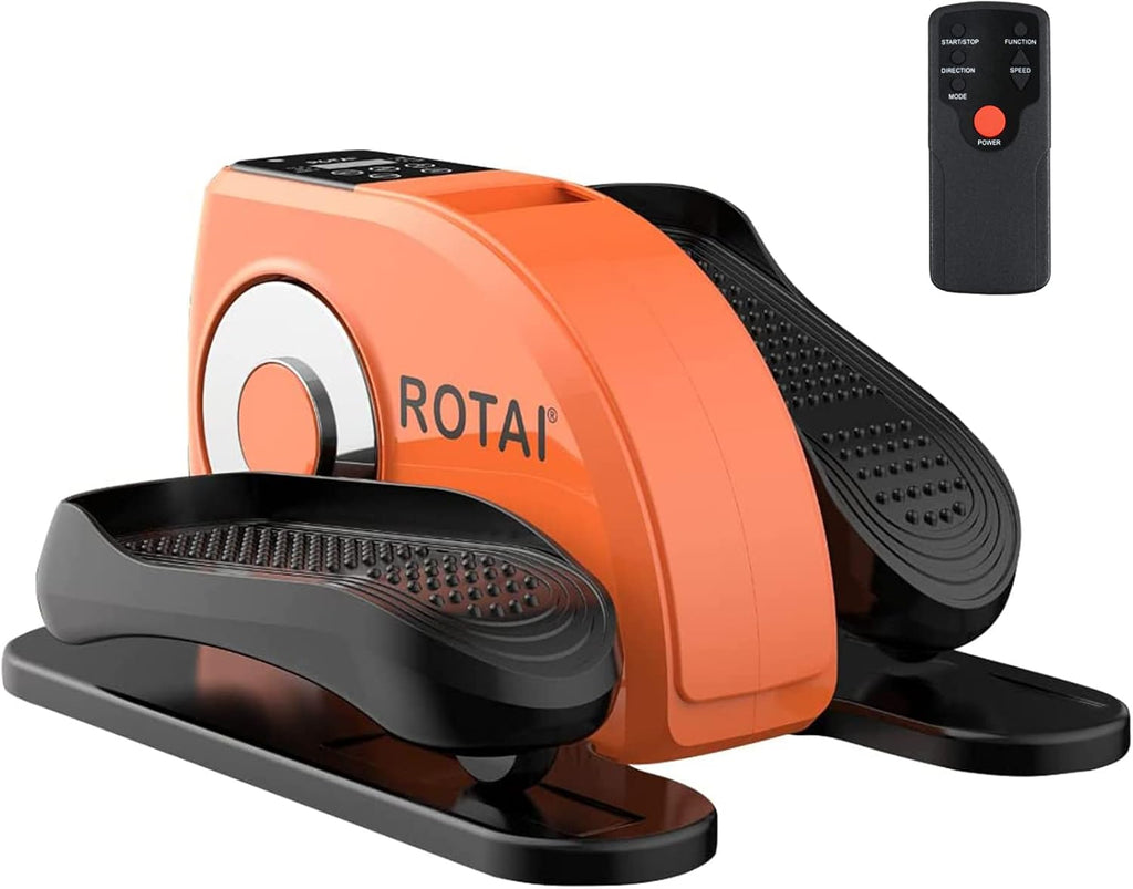Under Desk Elliptical Machine with Remote and LCD Monitor I710804