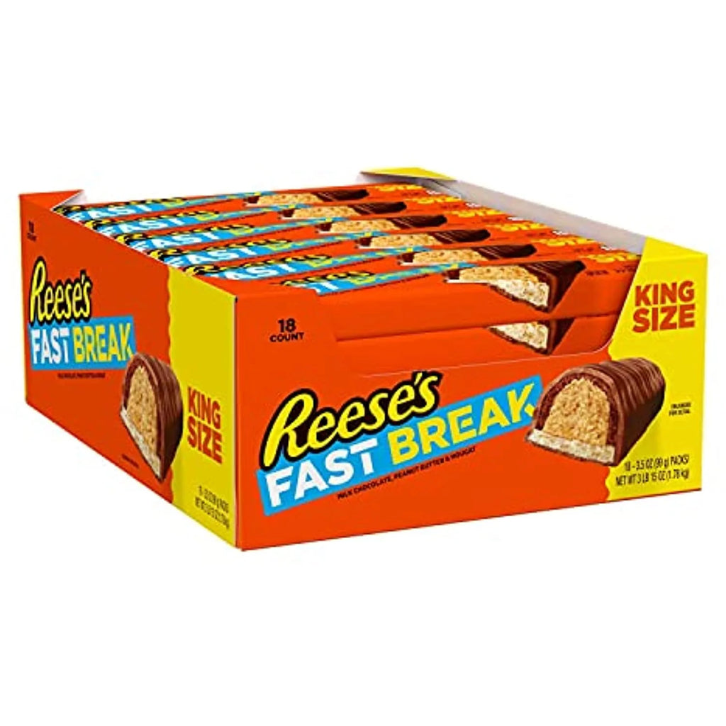 3.5 Oz Milk Chocolate Peanut Butter King Size Candy Bars (18 Ct) V3106
