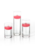 Floating Candles & Glass, Paradise Pink E1983