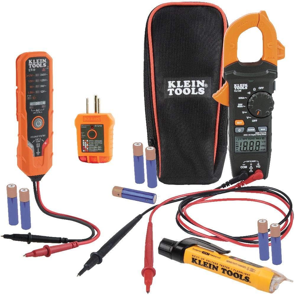 Electrical Voltage Test Kit with Clamp Meter Y52794
