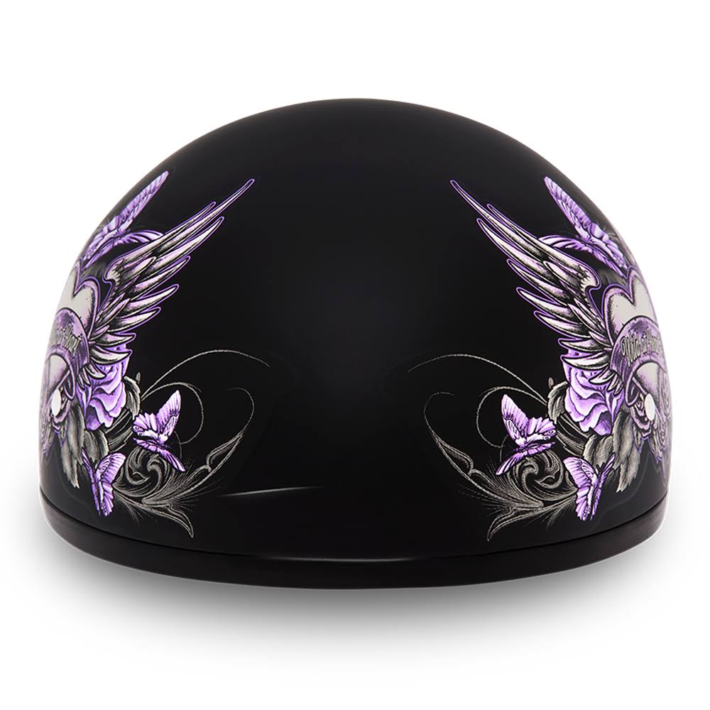 Skull Cap Half Motorcycle Helmet X1294