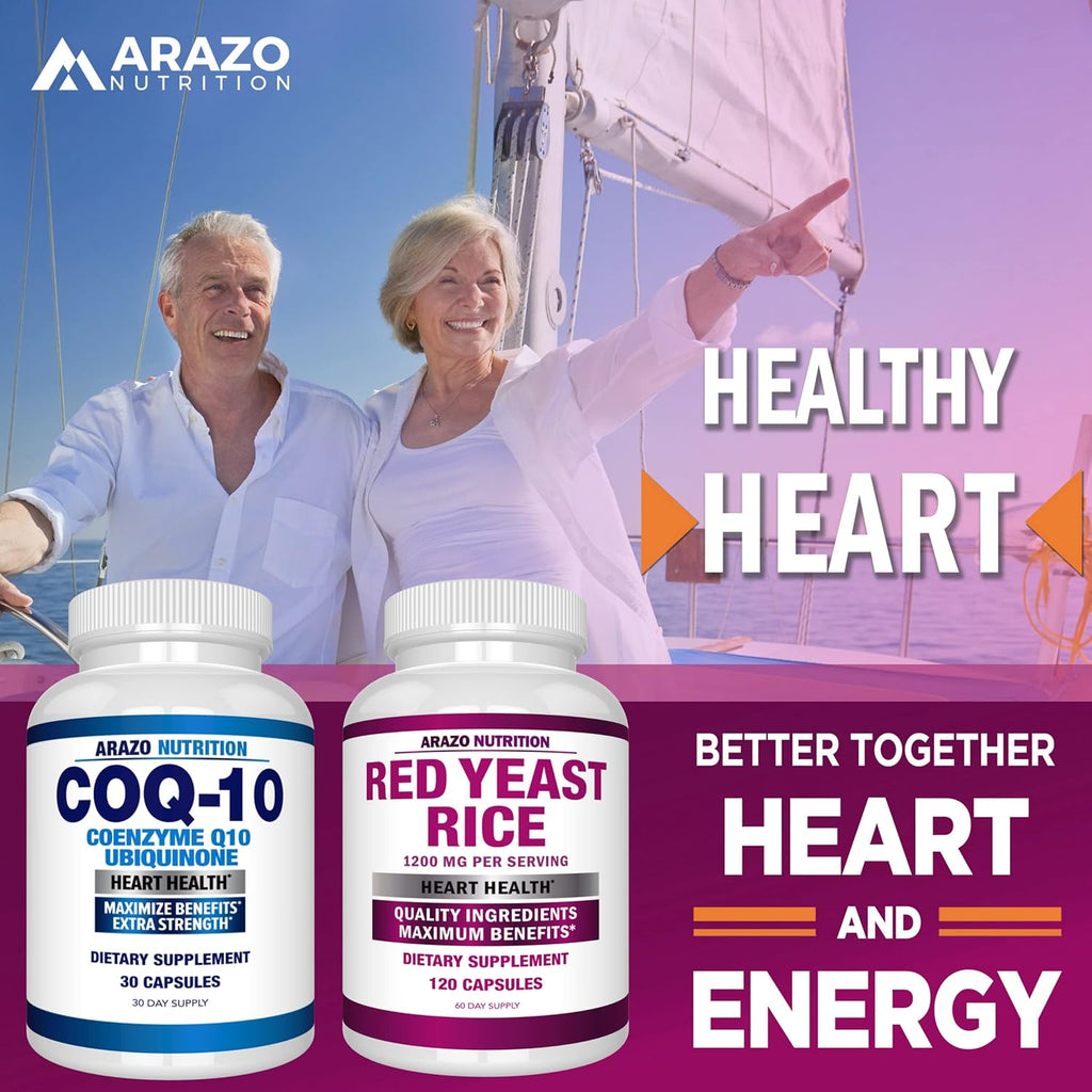 Red Yeast Rice Extract 1200 MG Vegetarian 120 Capsules M252825