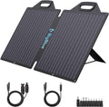 100W ETFE Portable Solar Panels with Kickstands, IP65 Waterproof A6314