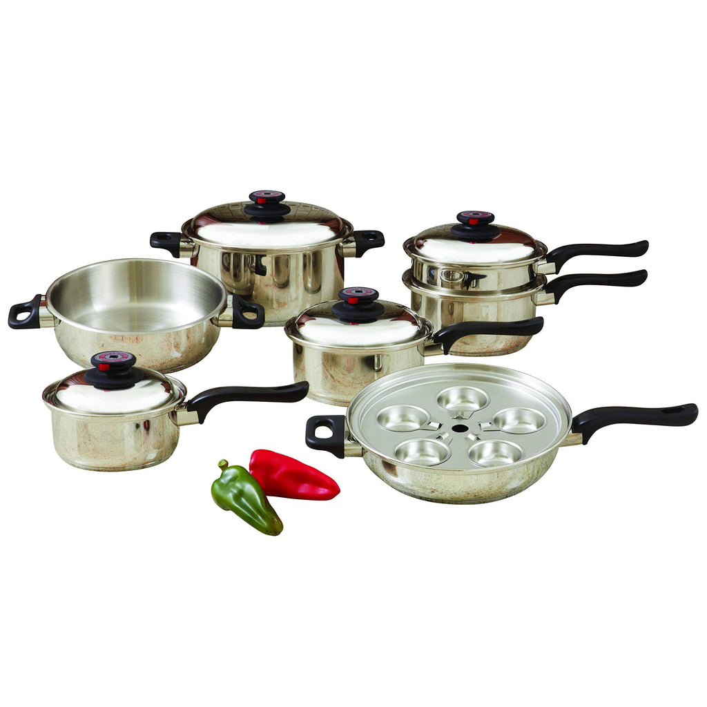 17 Piece Stainless Steel Cookware Set L963109