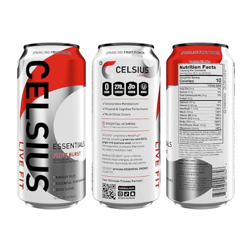 16 fl oz Variety Pack of 6 Non Carbonated Energy Drink F13165