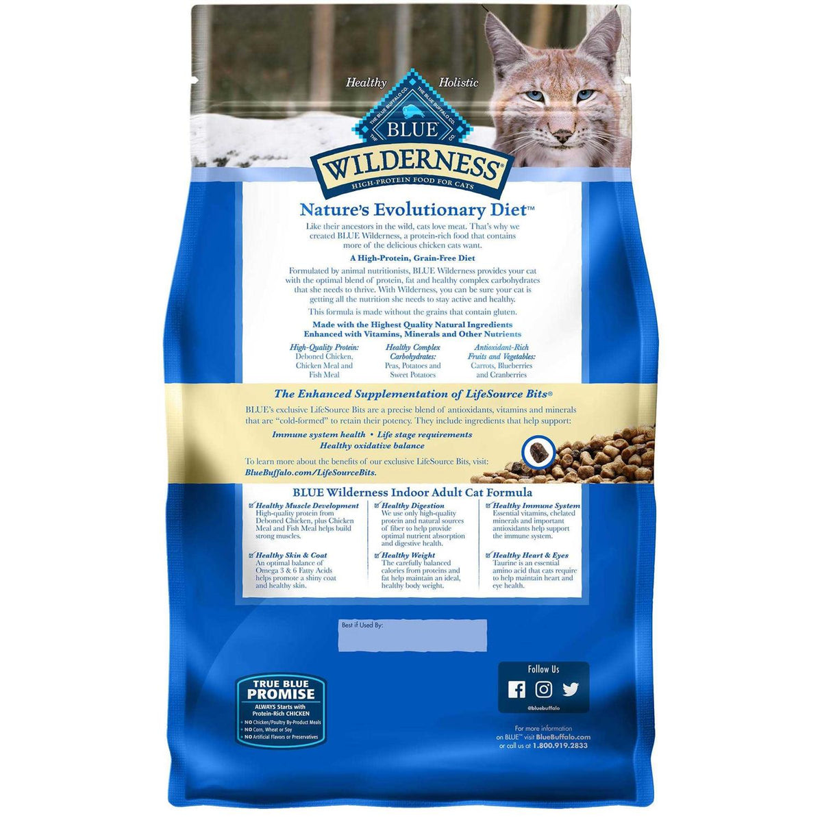 Blue Wilderness Adult Dry Cat Food O780078