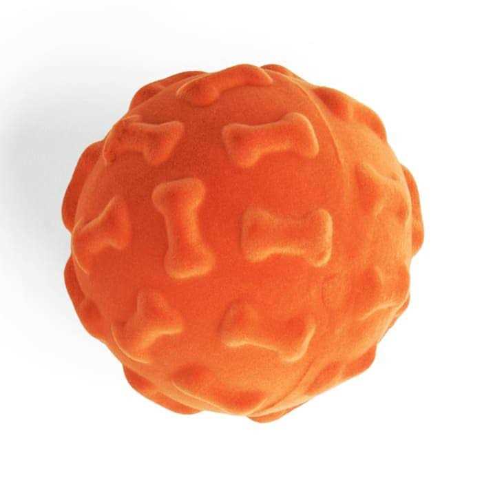 Flocked Foam Dog Toy L2542