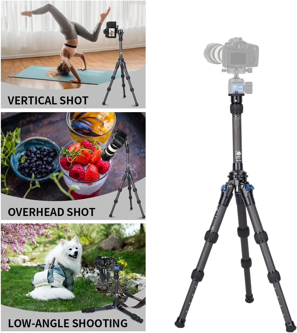 Carbon Fiber Mini Tripod with Center Column B87388