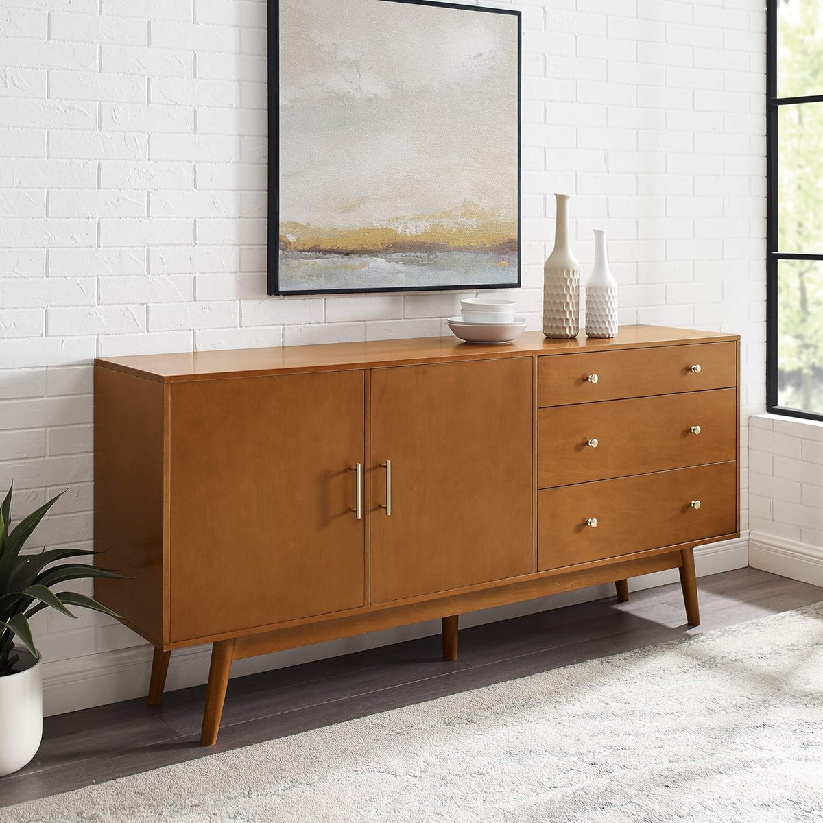 70 Inch Wood Storage Cabinet Q999
