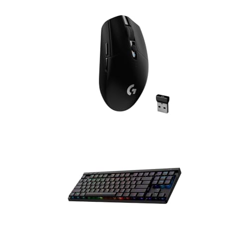 Black Wireless Gaming Mouse E6549