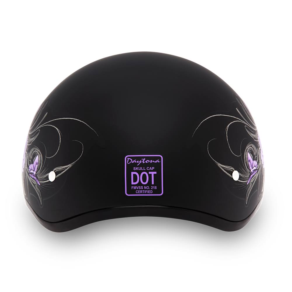 Skull Cap Half Motorcycle Helmet X1294