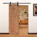 84 inch H x 28 inch W Unfinished Wood Barn Door Z2271
