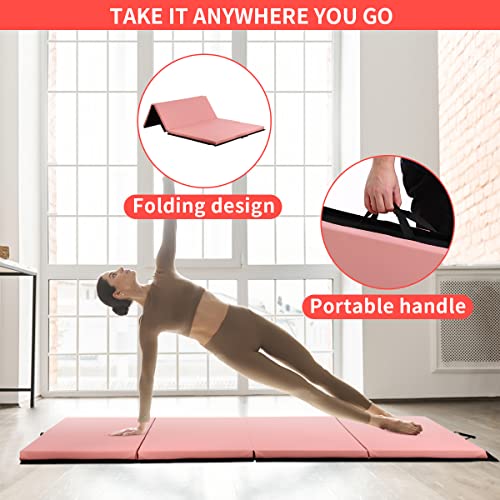 4'x6'x2"/4'x8'x2" Folding Gymnastics Mat P964185