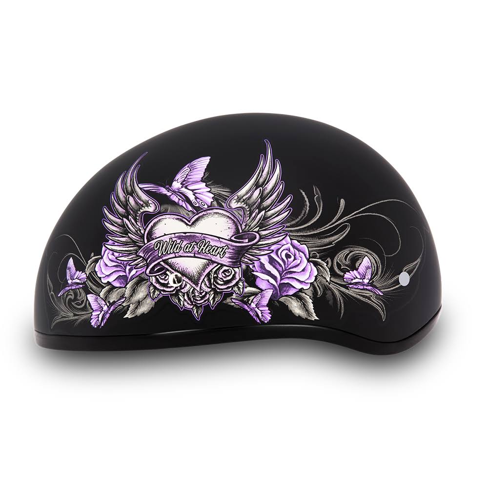 Skull Cap Half Motorcycle Helmet X1294