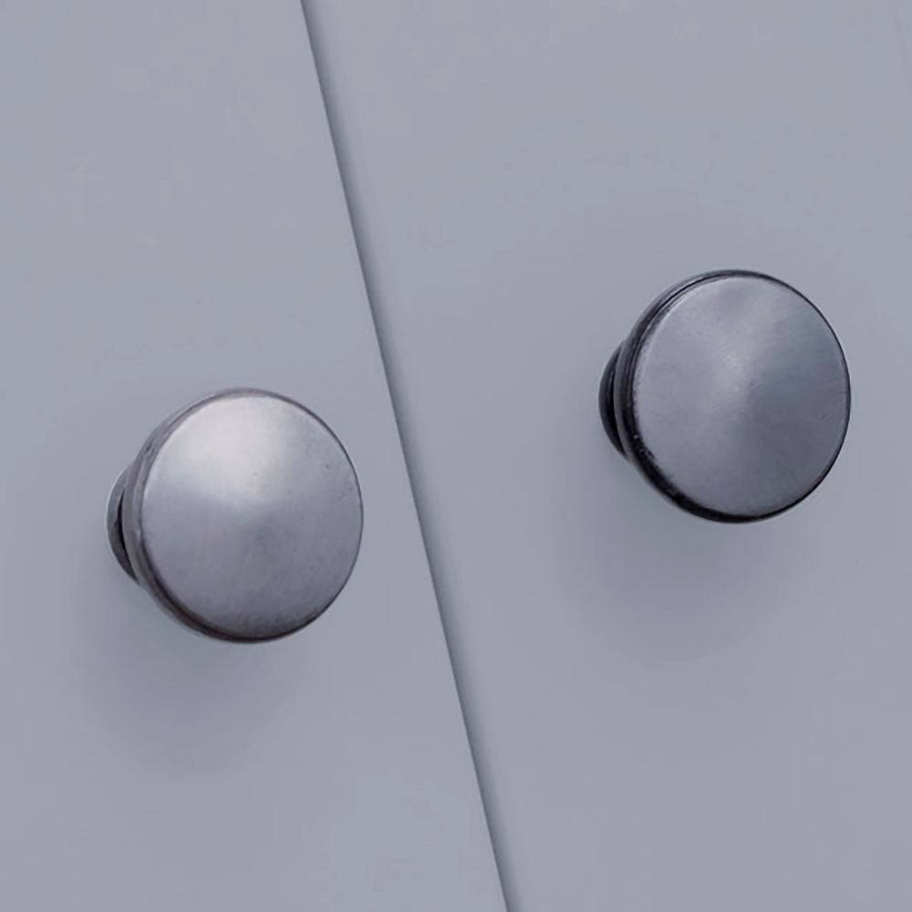 32x22 Grey Bathroom Vanity Cabinet Set with Ceramic Counter Top H97501