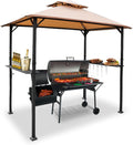 8'x5' Grill Gazebo BBQ Patio Shelter Canopy N45171