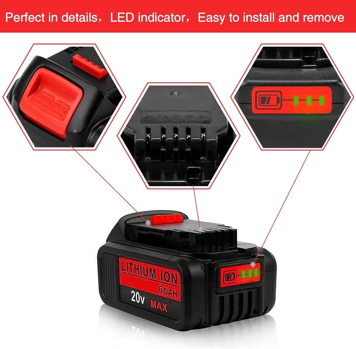 6.0Ah 20V Lithium Battery I177710