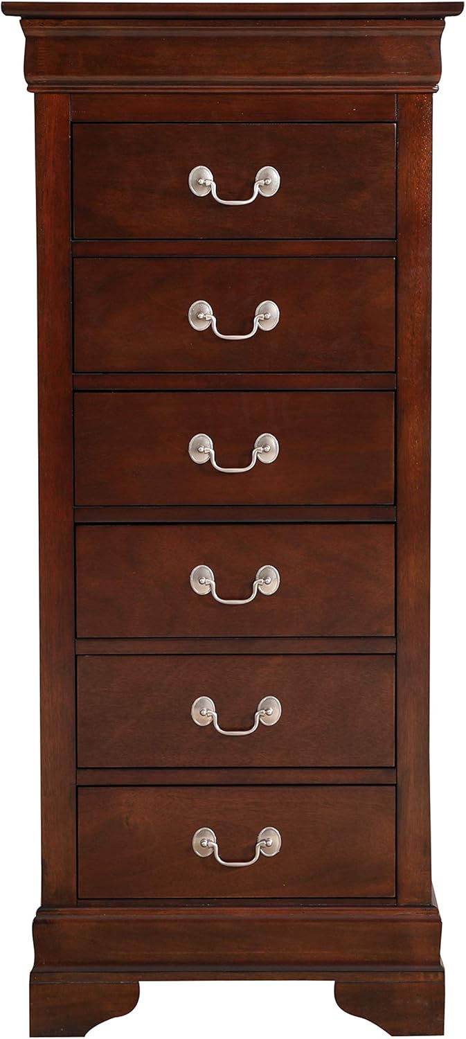 7 Drawer Lingerie Chest in Cappuccino Q860