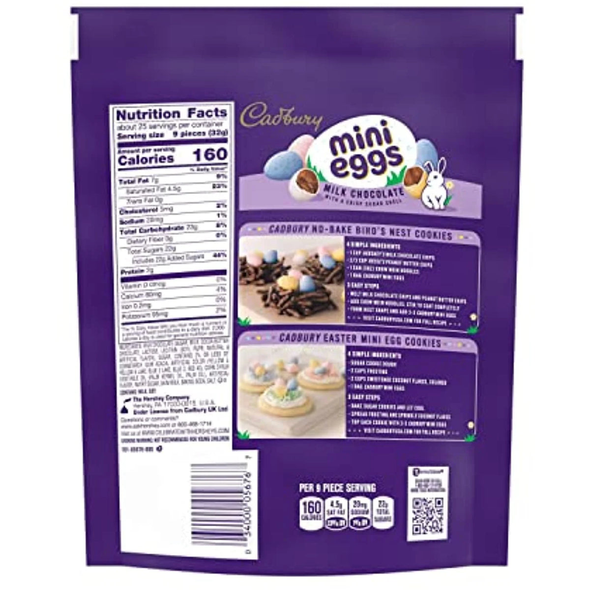 Milk Chocolate Mini Eggs Candy, 28 Oz Resealable Bag Y194071