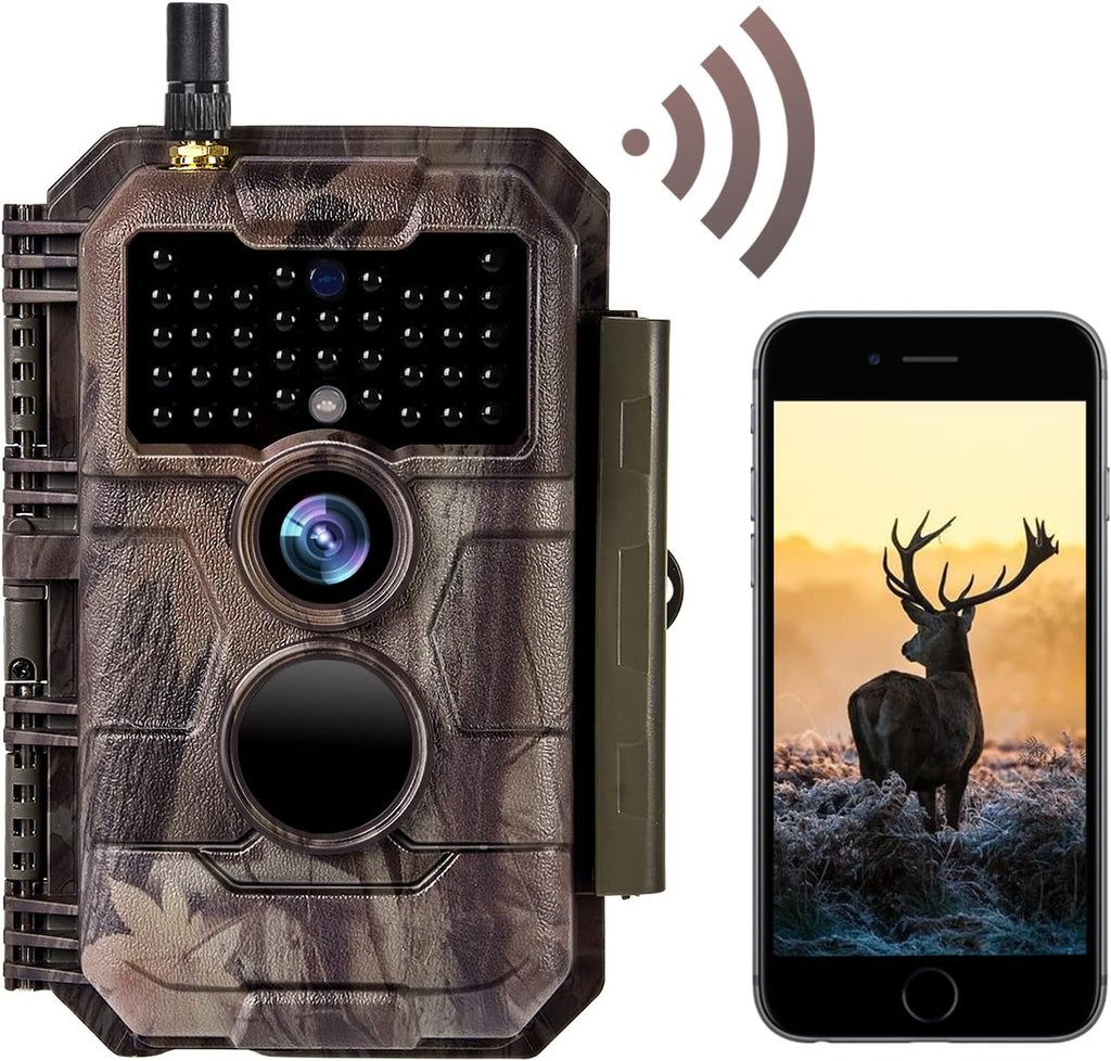 Wireless 32MP 1296P Trail Camera with Night Vision D209
