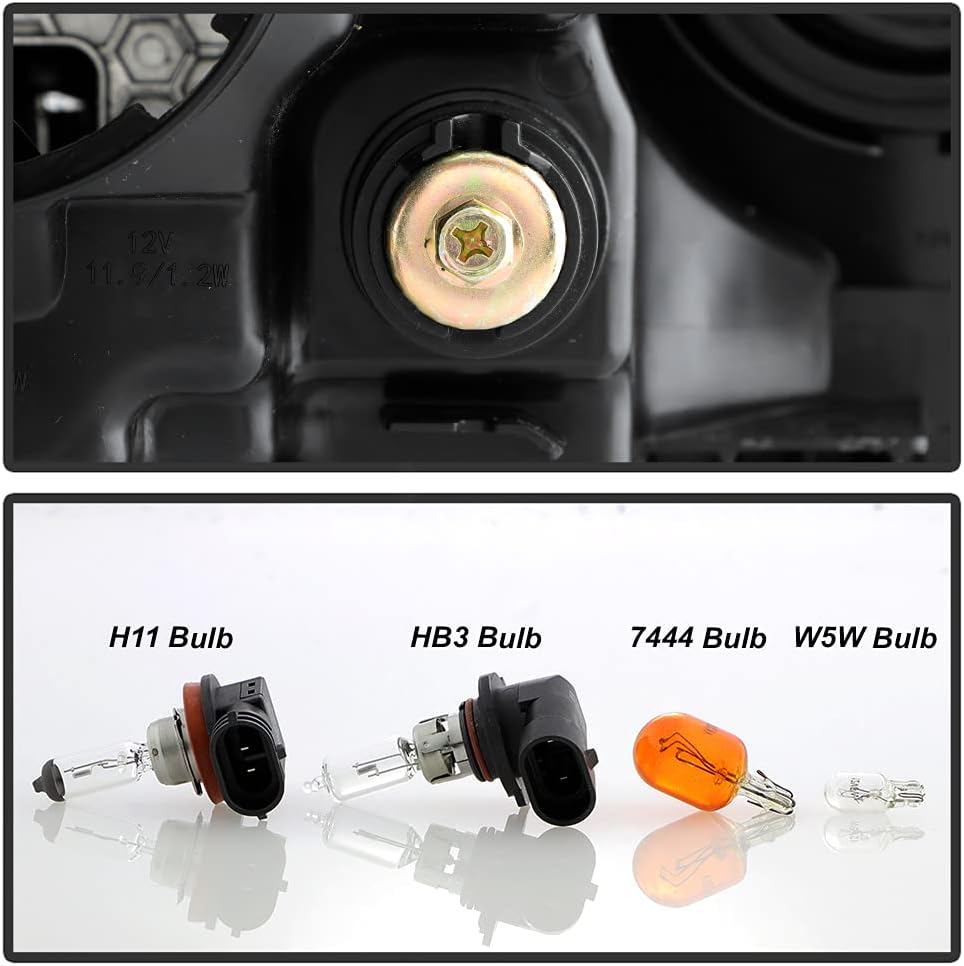 2017-2019 Toyota Highlander Projector Headlights Pair Set Left+Right E51982