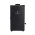 30-inch Digital Electric Vertical BBQ Smoker with Leg Kit and Side Wood Chip Loader in Black I372