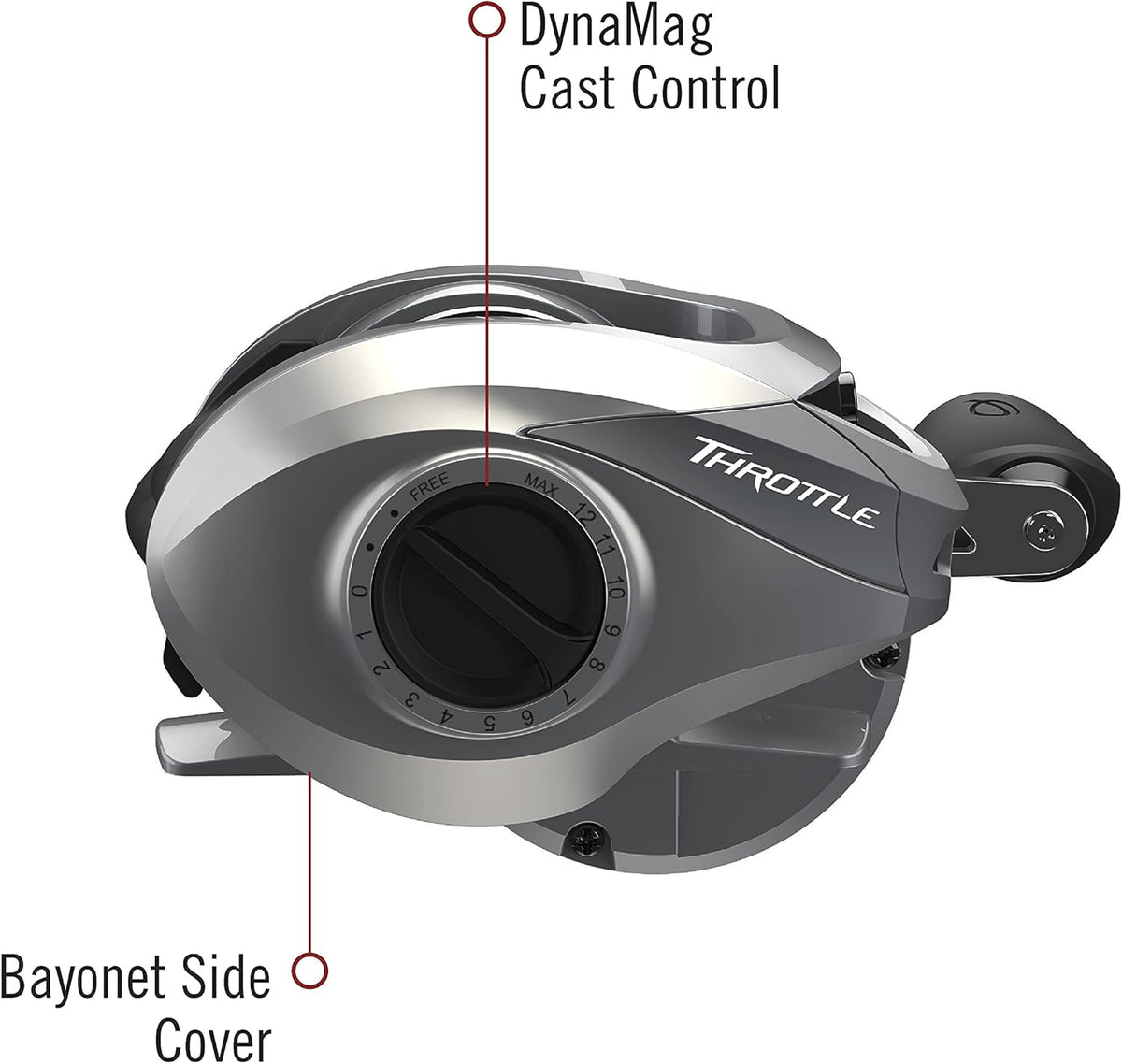 7.3:1 Gear Ratio Baitcast Fishing Reel A2356