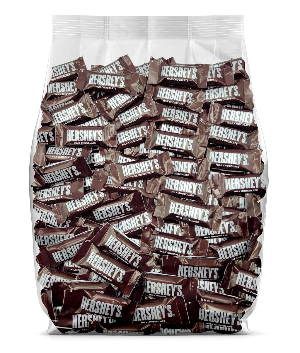 100 Individually Wrapped Milk Chocolate Candy Bars A191638