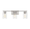 3 Light Brushed Nickel Bath A4617