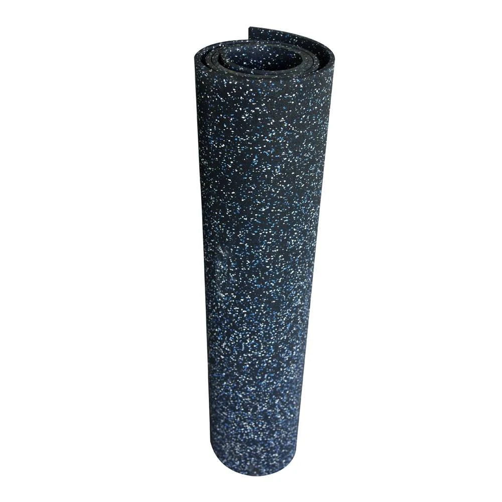 Blue Dot Recycled Rubber Flooring Rolls 120 x 48 x 0.19 in. I467