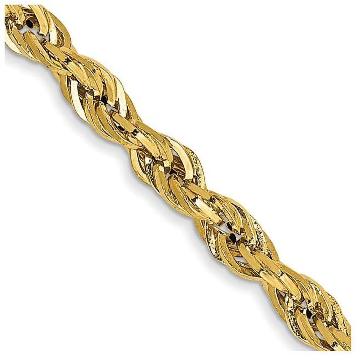 14K Yellow Gold 2.8 mm 16 in. Rope Chain O8180