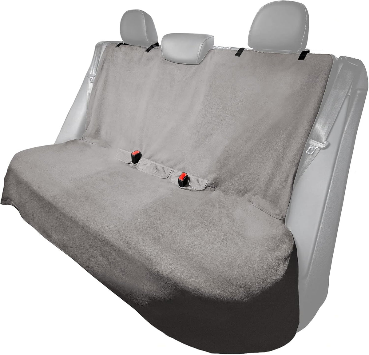 Black Non-Slip Removable Car Seat Cover, Pack of 2 S60555