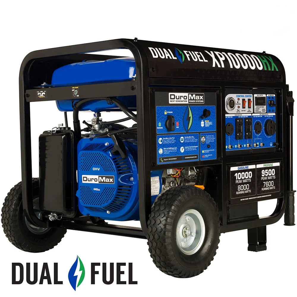 10,000 Watt Dual Fuel Portable Generator O589691