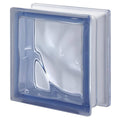5-Pack Blue Wave Glass Block 8-in H x 8-in W x 3-in D K12765