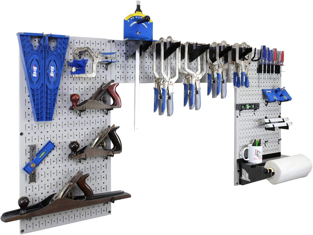 Purple Pegboard Woodworking Tool Storage Organizer Kit E34282