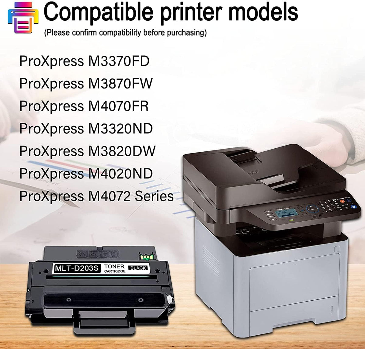 Black Compatible Toner Cartridge G923
