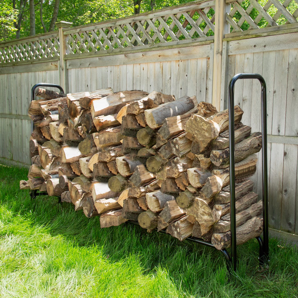 Black Firewood Rack K441