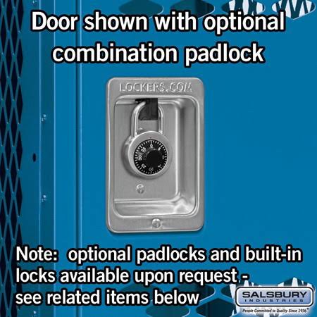 Triple Tier Vented Metal Locker I1389