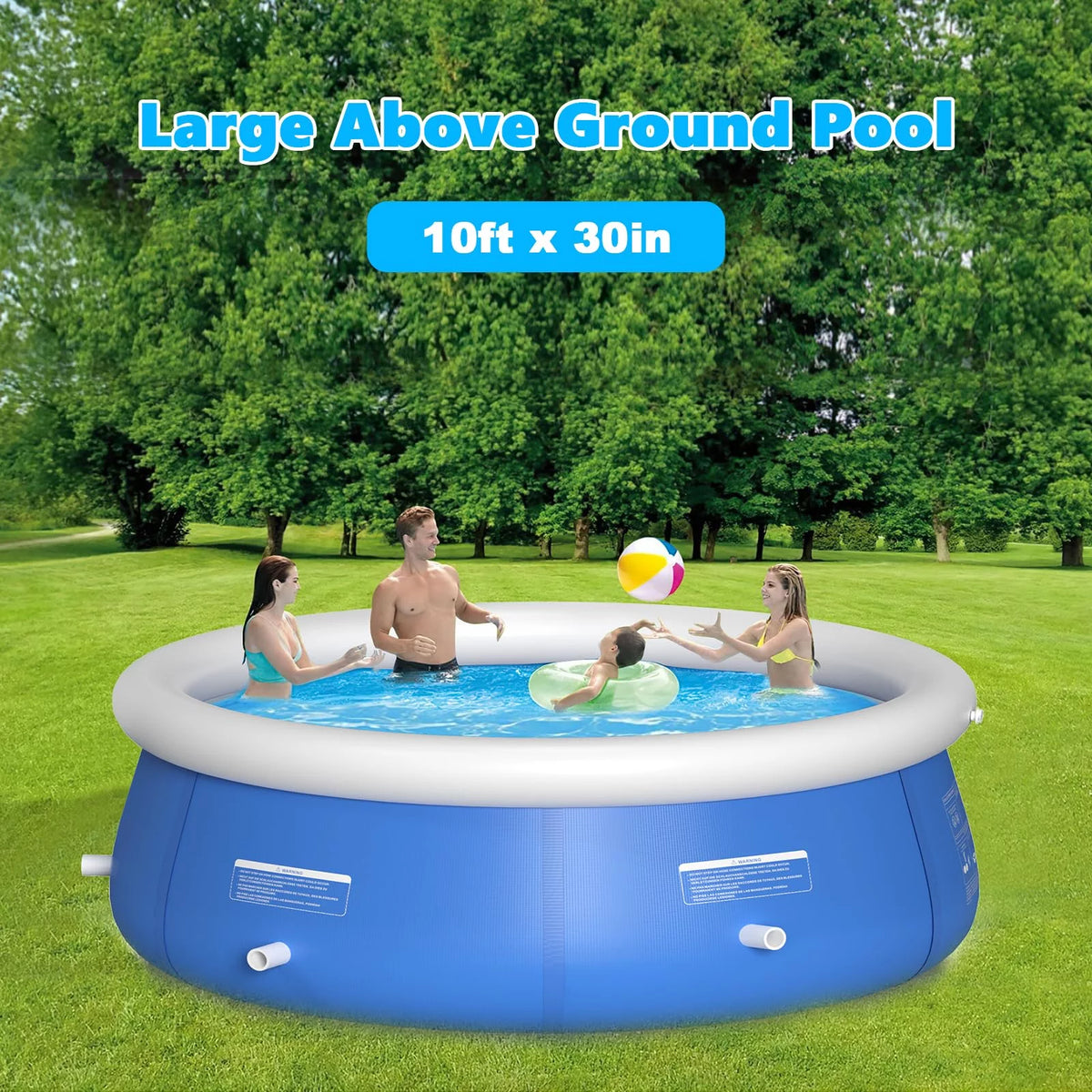 8' x 25 Easy Set Inflatable Swimming Pool P378006