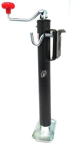 2,000 lbs. Top Wind Swivel Jack with Weld-on Bracket Mount, 15" Travel, Pack of 2 X3975
