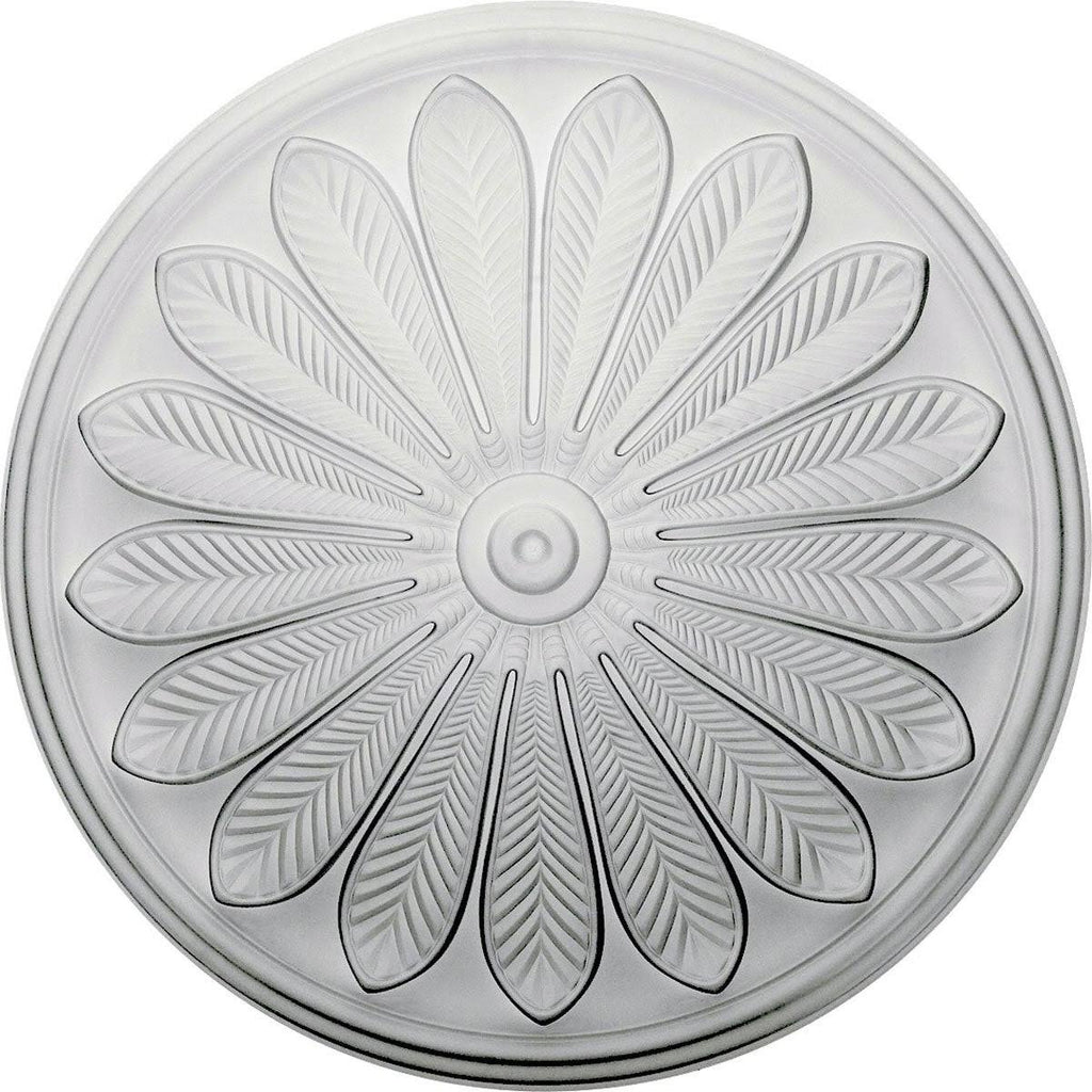 Pale Gold Hand-Painted Ceiling Medallion E14996