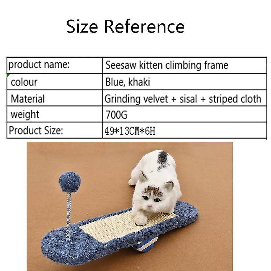 Cat Teaser Toy Scratcher Toys Climber P8605